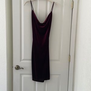 Lulus Velvet Dress